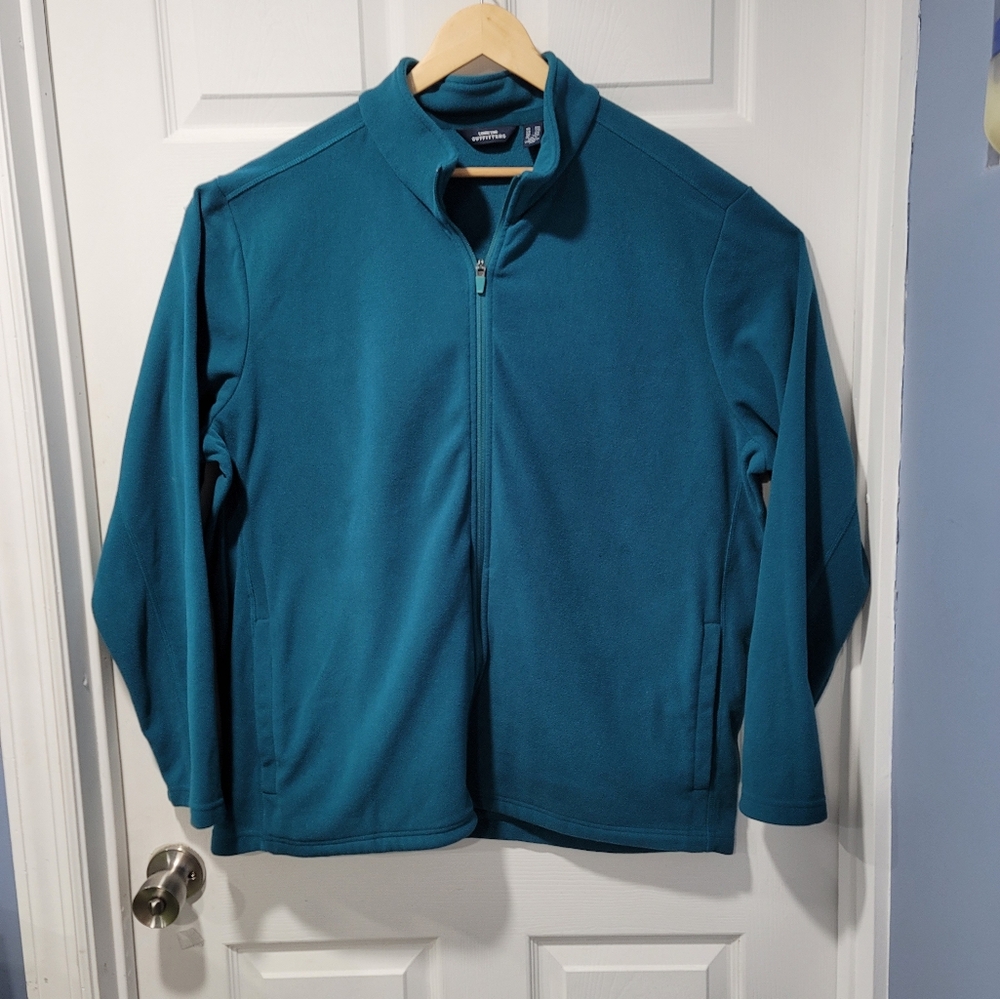 Lands End Outfitters Mens Shirt Thermacheck  Full Zip Long Seleve XXL